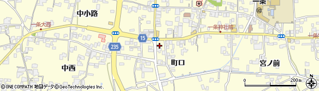 徳島県阿波市吉野町西条町口64周辺の地図