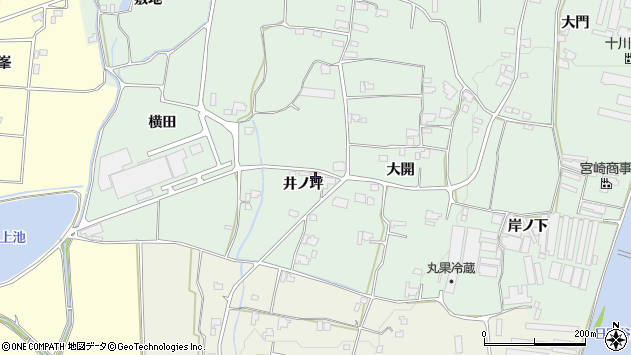 〒771-1612 徳島県阿波市市場町上喜来の地図