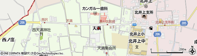 徳島県徳島市国府町芝原天満58周辺の地図