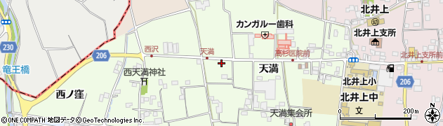 徳島県徳島市国府町芝原天満10周辺の地図