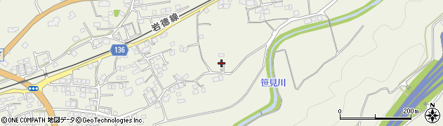 山口県岩国市玖珂町1212周辺の地図