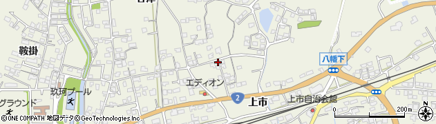 山口県岩国市玖珂町（上市）周辺の地図
