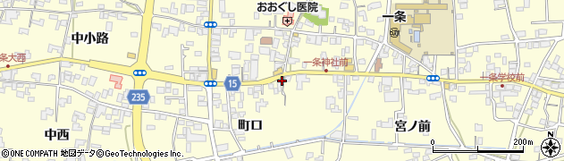 徳島県阿波市吉野町西条町口134周辺の地図