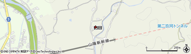 山口県岩国市玖珂町6824周辺の地図