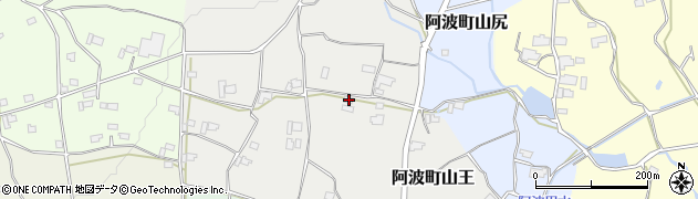 徳島県阿波市阿波町山王267周辺の地図