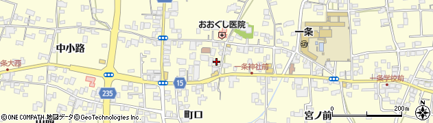 徳島県阿波市吉野町西条町口174周辺の地図