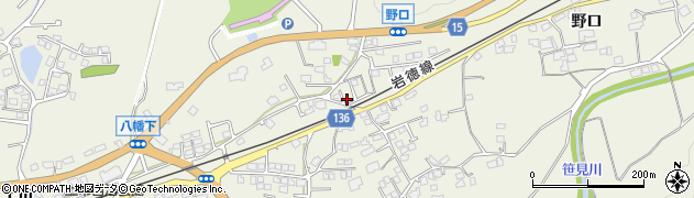 山口県岩国市玖珂町960-6周辺の地図