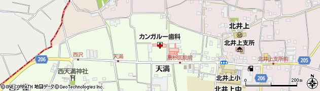 徳島県徳島市国府町芝原天満16周辺の地図