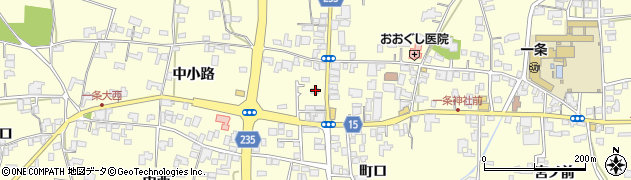 徳島県阿波市吉野町西条町口243周辺の地図