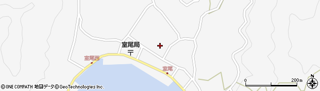 広島県呉市倉橋町（室尾西）周辺の地図