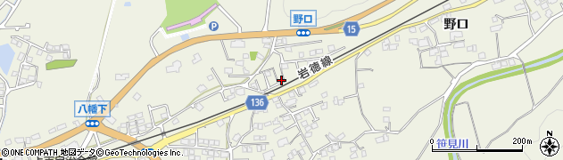 山口県岩国市玖珂町960周辺の地図