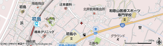 和歌山県有田市初島町里1223周辺の地図