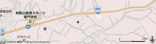 和歌山県有田市初島町里980周辺の地図