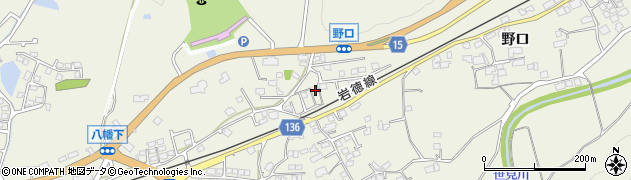 山口県岩国市玖珂町960-16周辺の地図