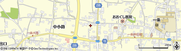 徳島県阿波市吉野町西条町口252周辺の地図