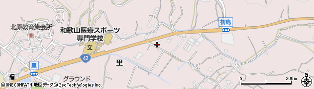 熊野街道周辺の地図