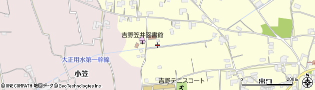 徳島県阿波市吉野町西条大内周辺の地図