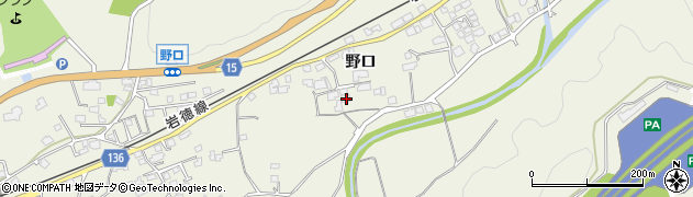 山口県岩国市玖珂町1232周辺の地図