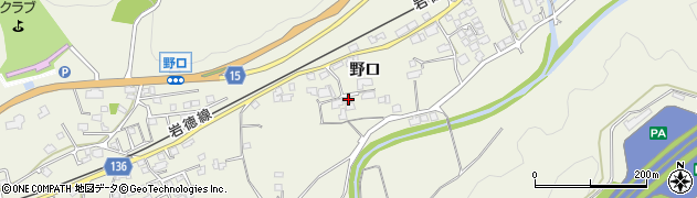 山口県岩国市玖珂町1232-2周辺の地図