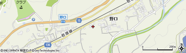 山口県岩国市玖珂町1221-2周辺の地図