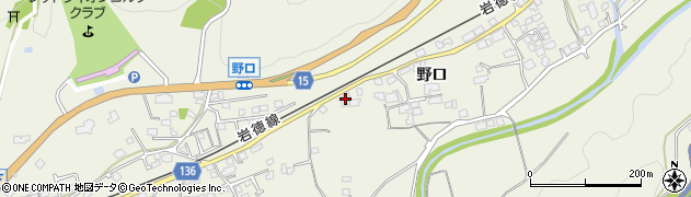 山口県岩国市玖珂町1221周辺の地図