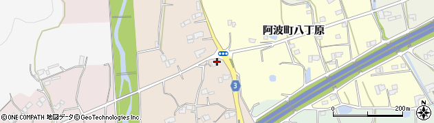 徳島県阿波市阿波町梅ノ木原94周辺の地図