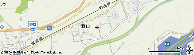 山口県岩国市玖珂町1276周辺の地図
