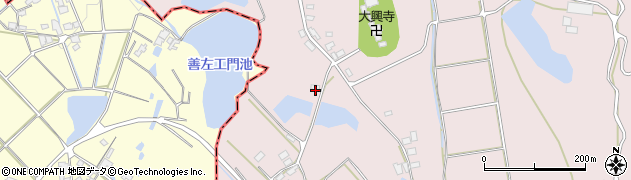 香川県三豊市山本町辻4171周辺の地図
