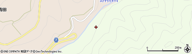 野村谷川周辺の地図