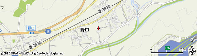 山口県岩国市玖珂町1280周辺の地図