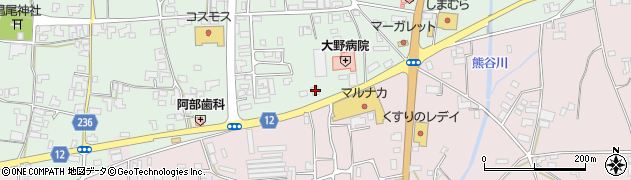 阿波銀行土成支店周辺の地図
