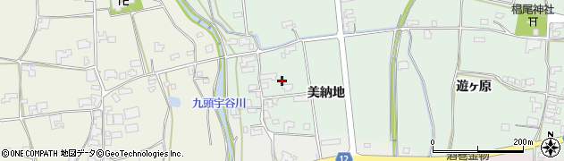 徳島県阿波市土成町土成（美納地）周辺の地図