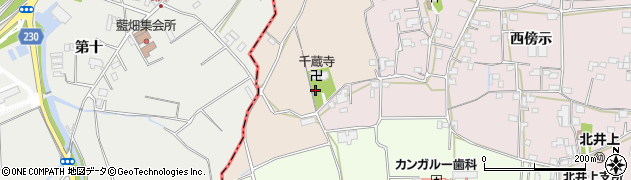 徳島県徳島市国府町佐野塚（天満）周辺の地図