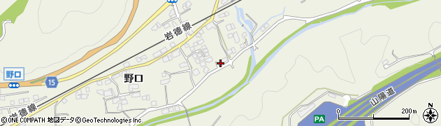 山口県岩国市玖珂町1314周辺の地図