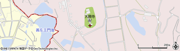 香川県三豊市山本町辻4205周辺の地図