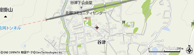 山口県岩国市玖珂町（谷津）周辺の地図