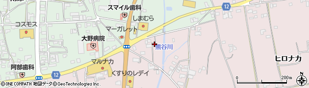 徳島県阿波市吉野町柿原北二条120周辺の地図