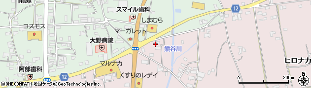 徳島県阿波市吉野町柿原北二条122周辺の地図