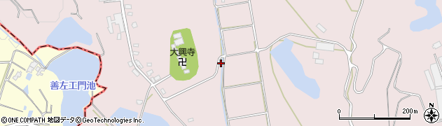 香川県三豊市山本町辻4206周辺の地図