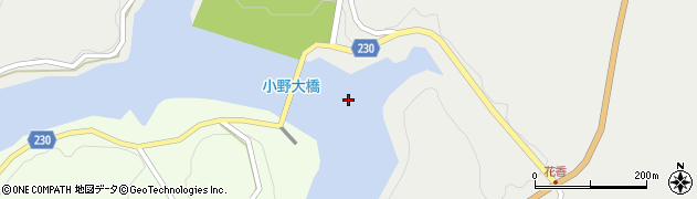 小野大橋周辺の地図