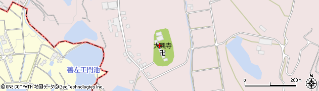 香川県三豊市山本町辻4209周辺の地図