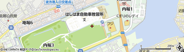 愛媛県今治市内堀周辺の地図