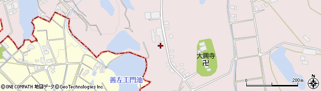 香川県三豊市山本町辻4143周辺の地図