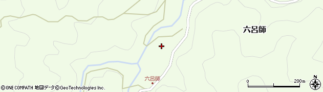 山口県岩国市六呂師816周辺の地図