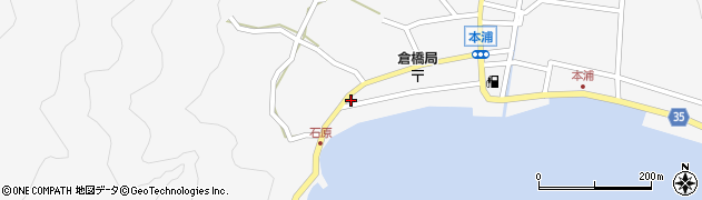 広島県呉市倉橋町石原2387周辺の地図