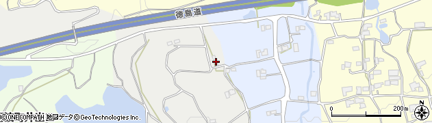 徳島県阿波市阿波町山王128周辺の地図