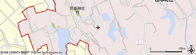 香川県三豊市山本町辻3901周辺の地図