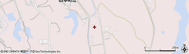 香川県三豊市山本町辻4296周辺の地図