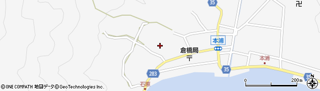 広島県呉市倉橋町石原2331周辺の地図