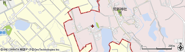 香川県三豊市山本町辻4003周辺の地図